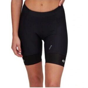 NWT PERFORMANCE BICYCLE Women Black Cycling Shorts Size Small 1481